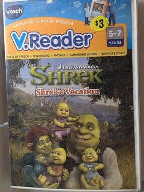 VTech V.Reader Shrek - Shrek's Vacation Animated E-Book